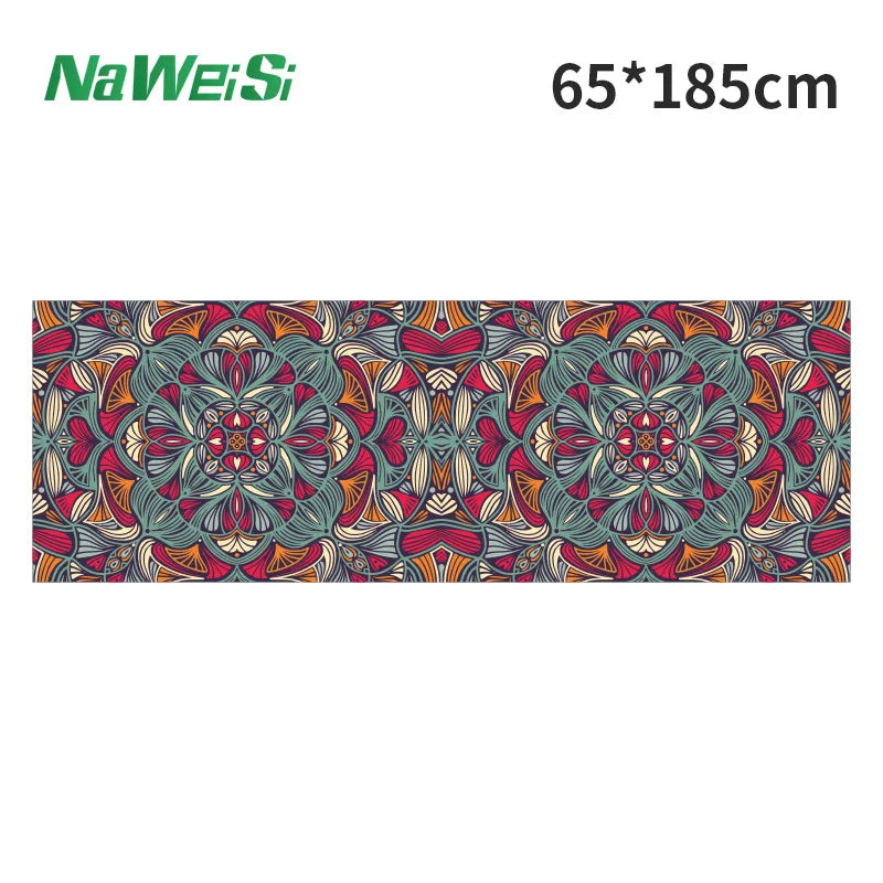 Double-Sided Velvet Yoga Mat Towel - Non-Slip, Portable Fitness and Beach Quick Dry Towel