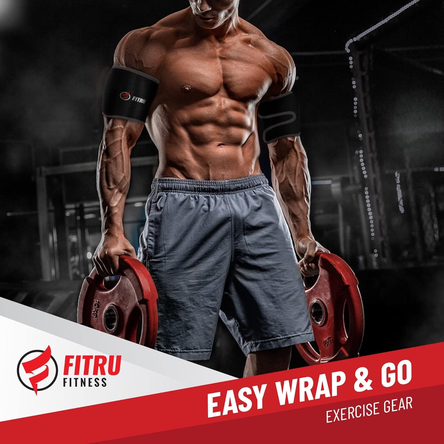 Premium Sauna Arm Wraps for Enhanced Heat and Sweat during Workouts for Men and Women