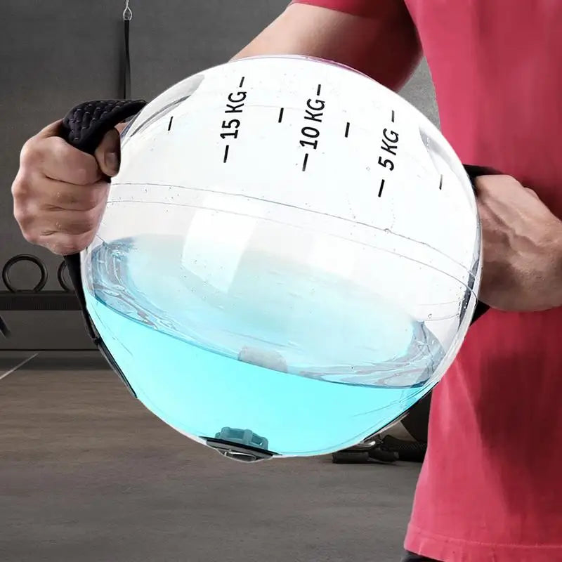 Weighted Water Bag for Core Strength and Balance Training - Ideal for Home Gym Workouts