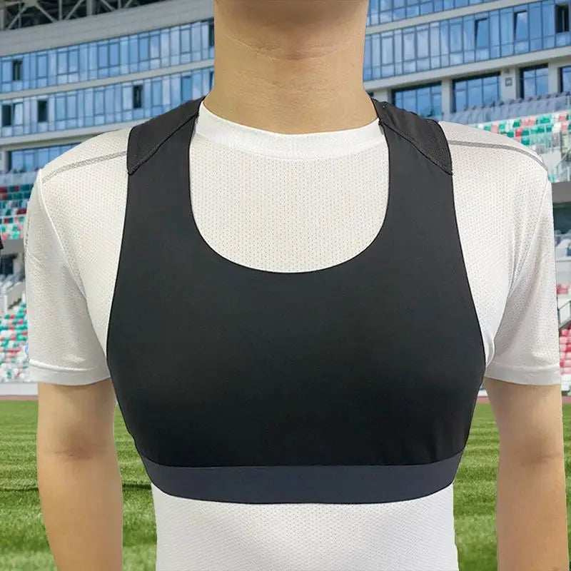 Sturdy Polyester Tracker Vest for Soccer Training and Athlete Workouts