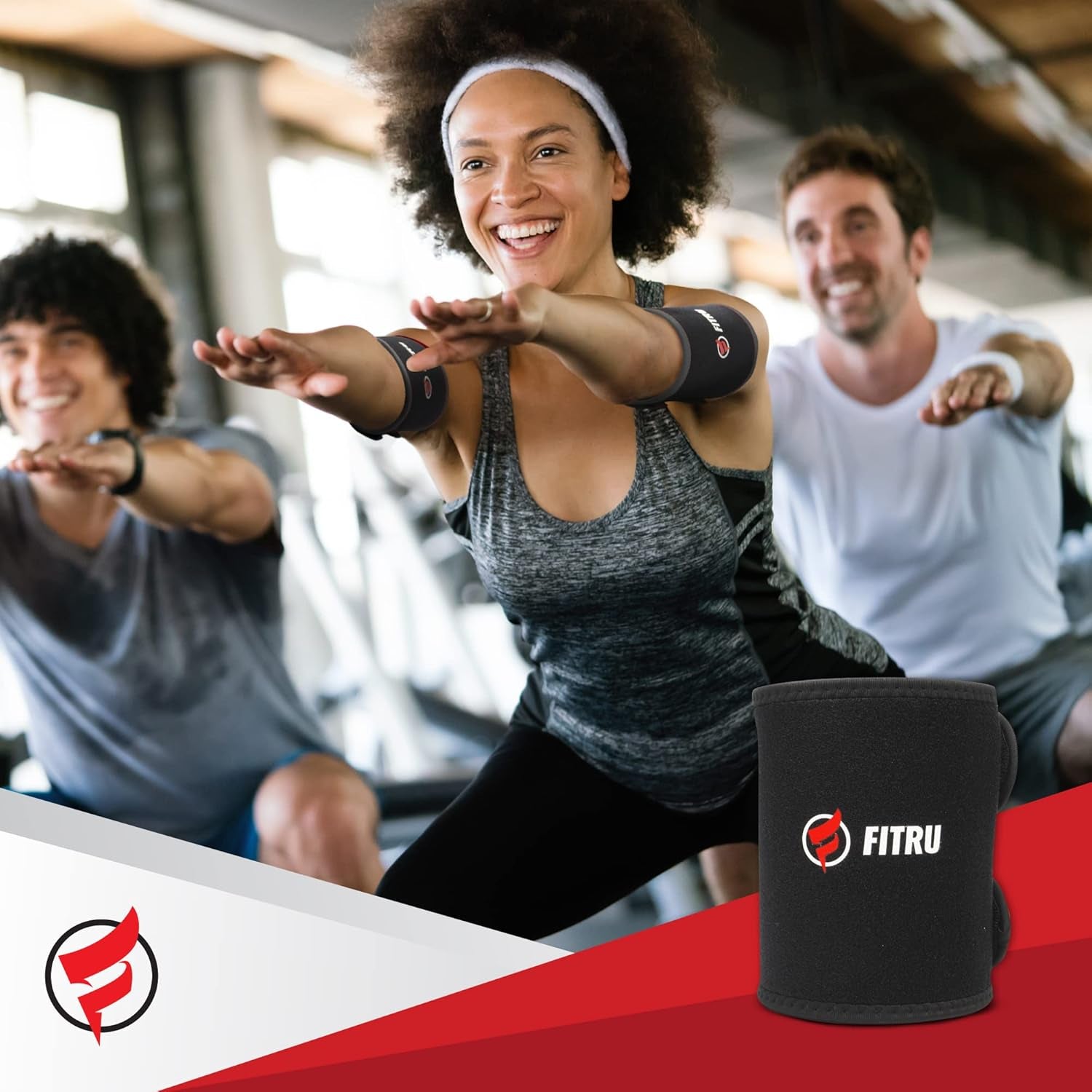 Premium Sauna Arm Wraps for Enhanced Heat and Sweat during Workouts for Men and Women