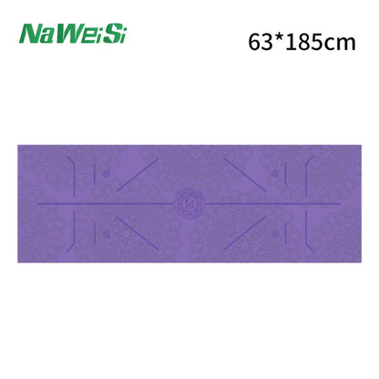 Double-Sided Velvet Yoga Mat Towel - Non-Slip, Portable Fitness and Beach Quick Dry Towel
