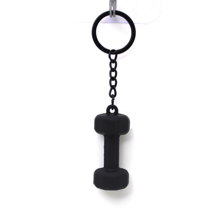 Fitness Sports Equipment Dumbbell Key Ring Souvenir Ornaments