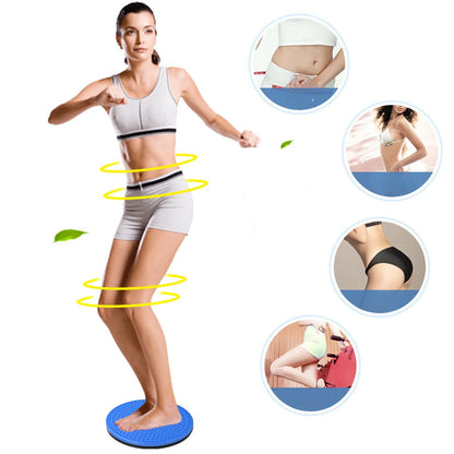 Twisting Waist Disc - Body Shaping Rotating Board for Aerobic Exercise and Foot Massage