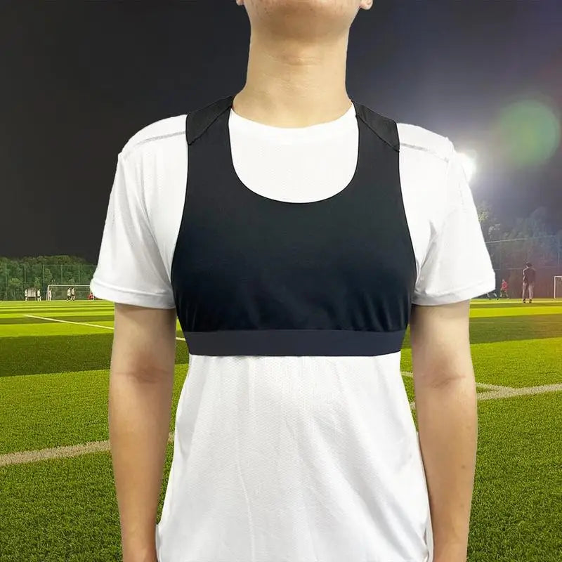 Sturdy Polyester Tracker Vest for Soccer Training and Athlete Workouts