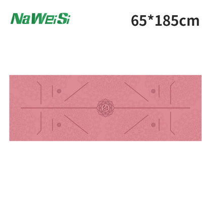 Double-Sided Velvet Yoga Mat Towel - Non-Slip, Portable Fitness and Beach Quick Dry Towel