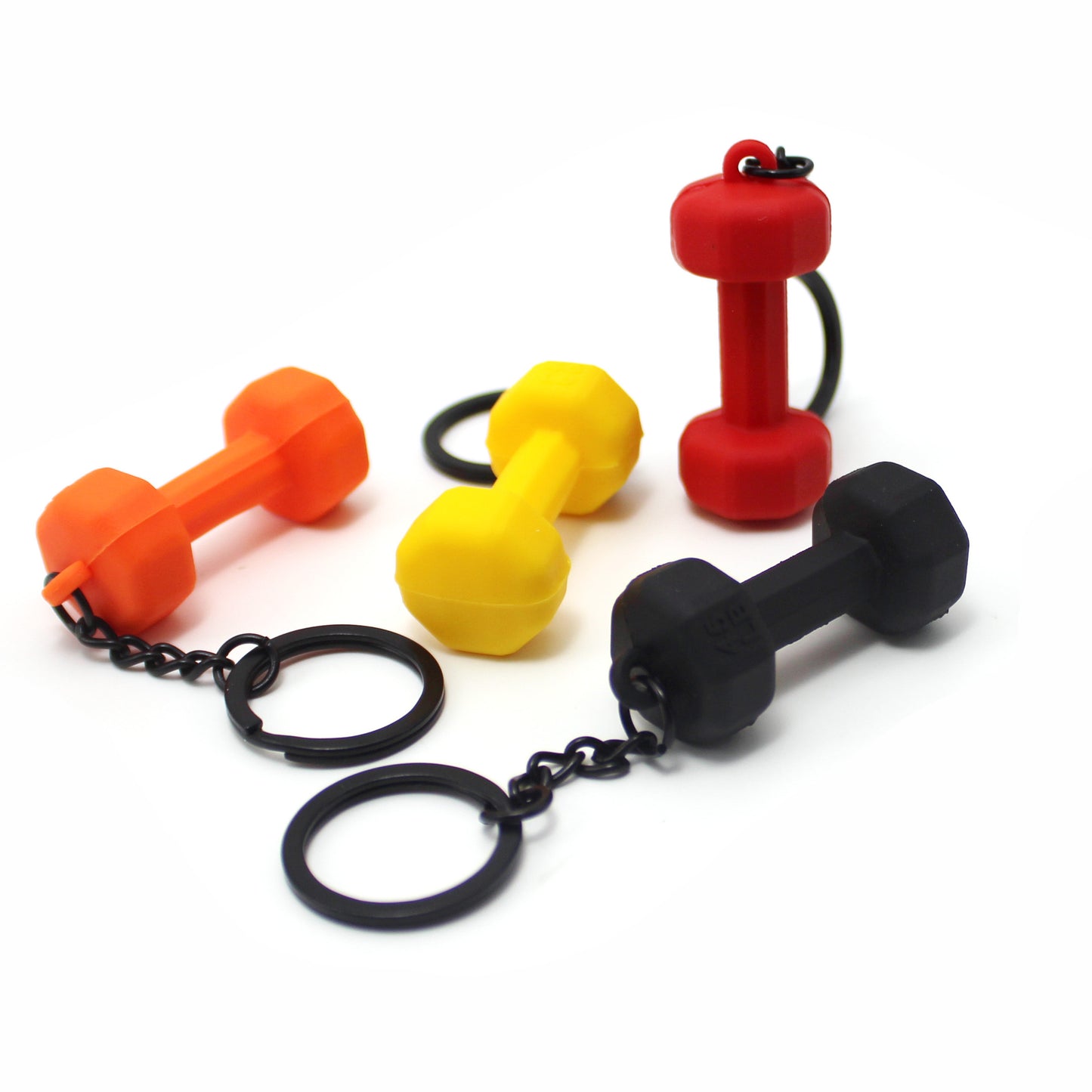 Fitness Sports Equipment Dumbbell Key Ring Souvenir Ornaments