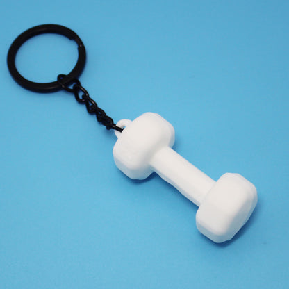 Fitness Sports Equipment Dumbbell Key Ring Souvenir Ornaments
