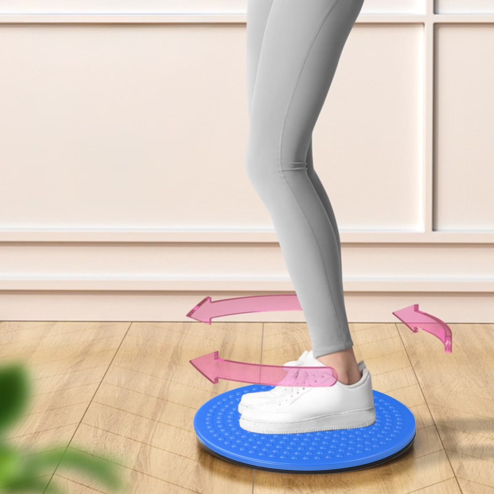 Twisting Waist Disc - Body Shaping Rotating Board for Aerobic Exercise and Foot Massage