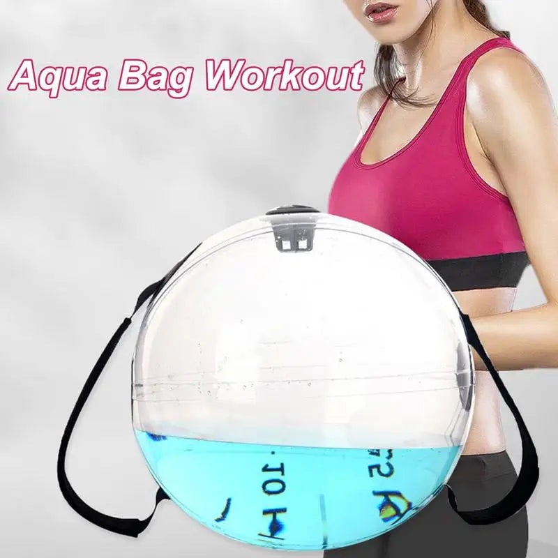 Weighted Water Bag for Core Strength and Balance Training - Ideal for Home Gym Workouts