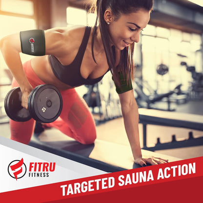 Premium Sauna Arm Wraps for Enhanced Heat and Sweat during Workouts for Men and Women