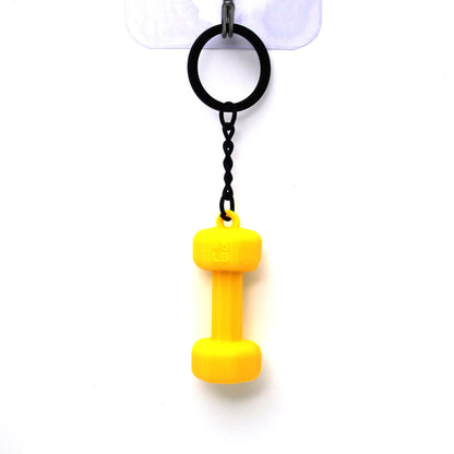 Fitness Sports Equipment Dumbbell Key Ring Souvenir Ornaments