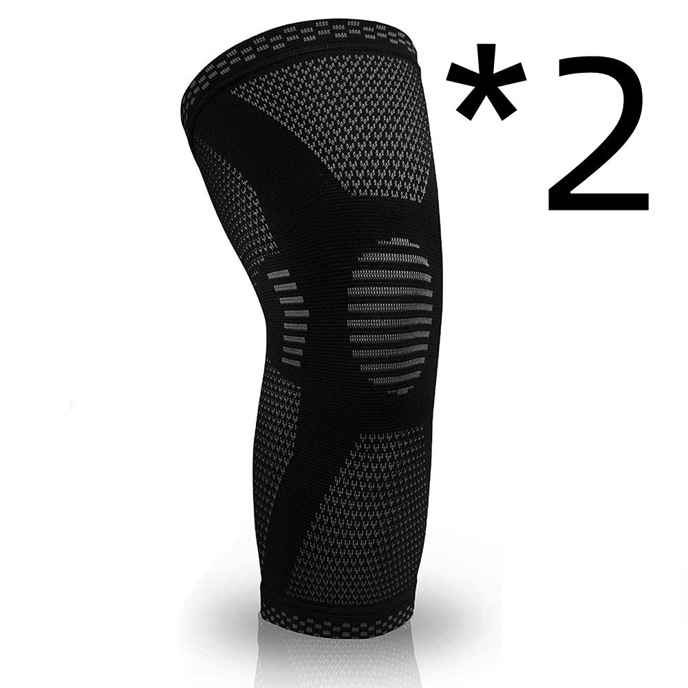 Knitted Sports Knee Pads for Enhanced Performance and Protection