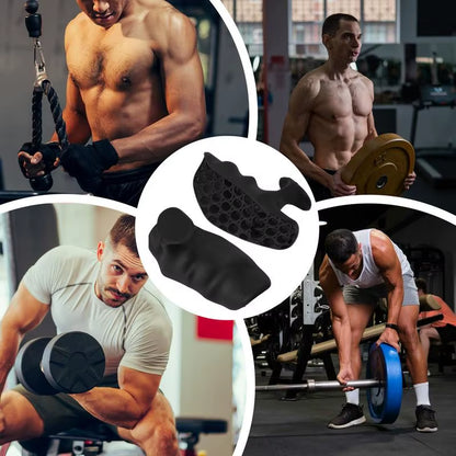 Fingerless Workout Gloves for Cross Training - Palm Grip Hand Protection and Support