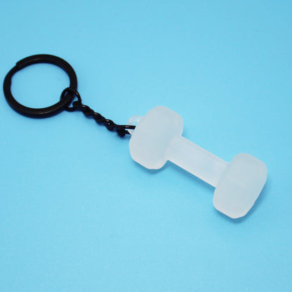 Fitness Sports Equipment Dumbbell Key Ring Souvenir Ornaments