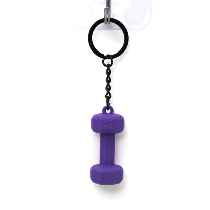 Fitness Sports Equipment Dumbbell Key Ring Souvenir Ornaments