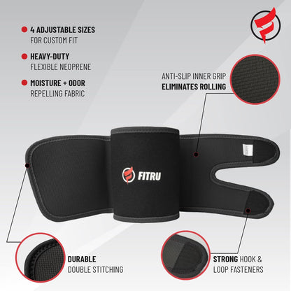 Premium Sauna Arm Wraps for Enhanced Heat and Sweat during Workouts for Men and Women